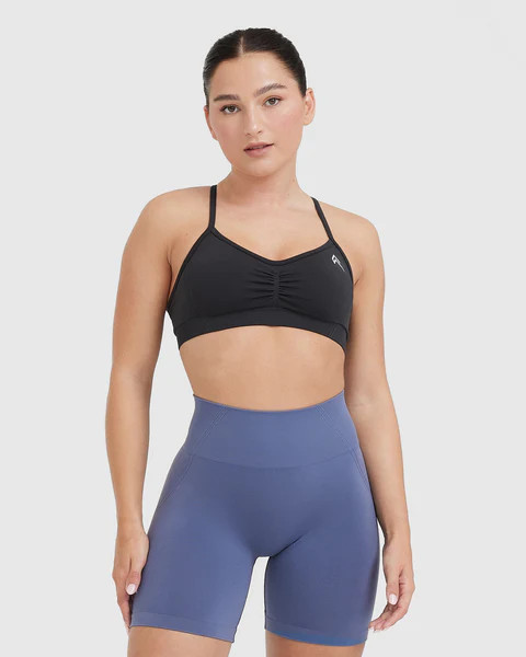 Effortless Strappy Bralette | Coal | Oner Active (UK / US)
