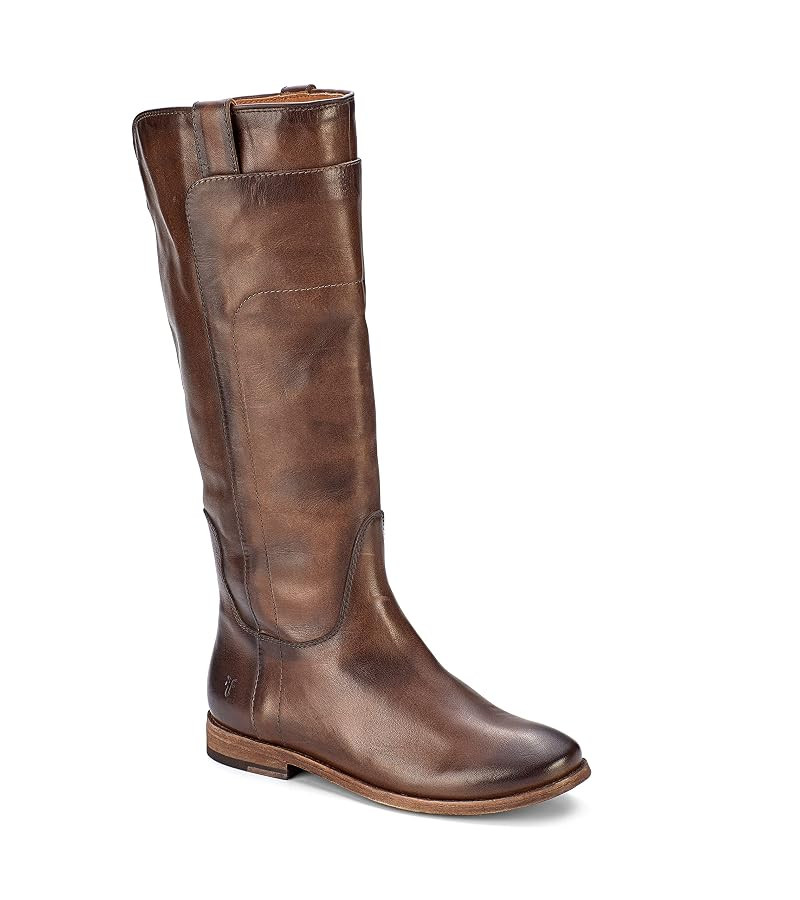 Frye Paige Tall Riding Boots for Women Made from Antiqued Italian Leather with Overlapping Front ... | Amazon (US)