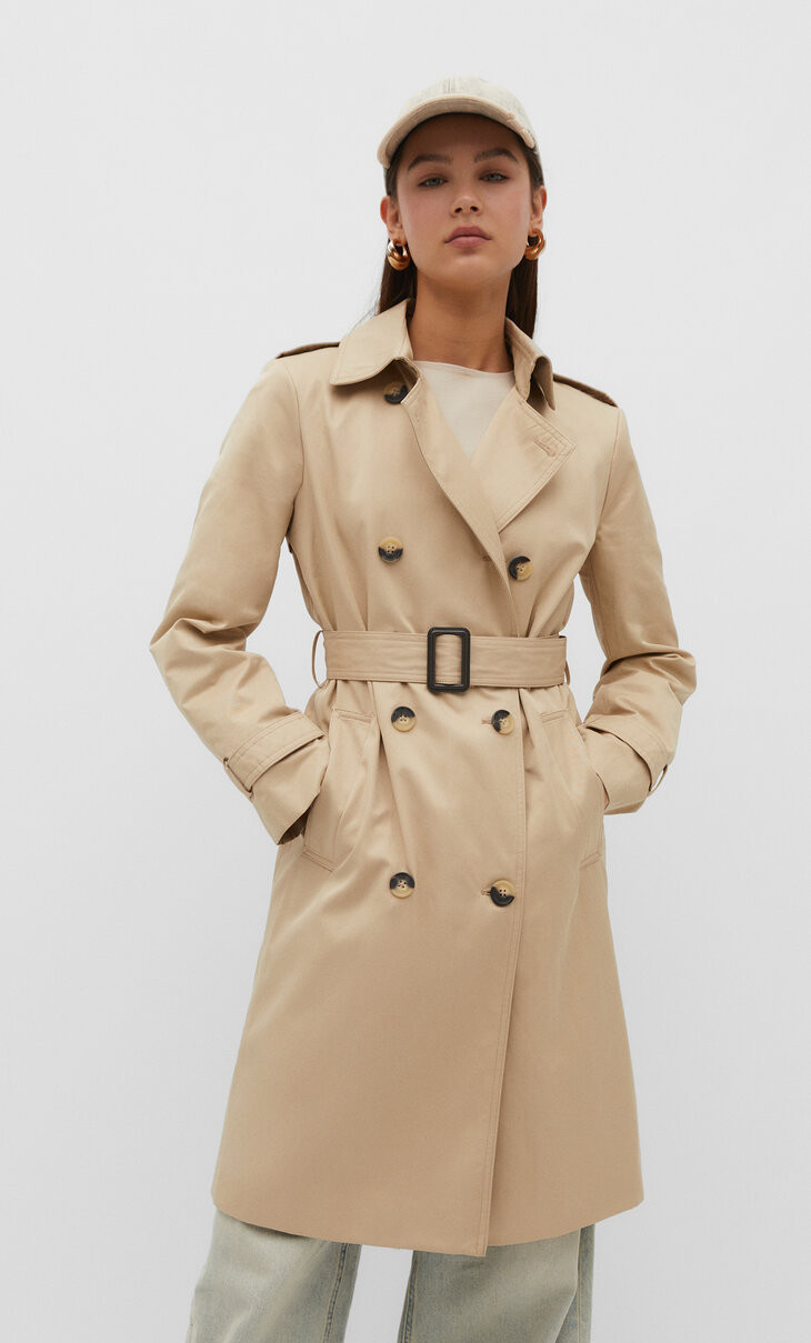 Langer Trench | Stradivarius DE