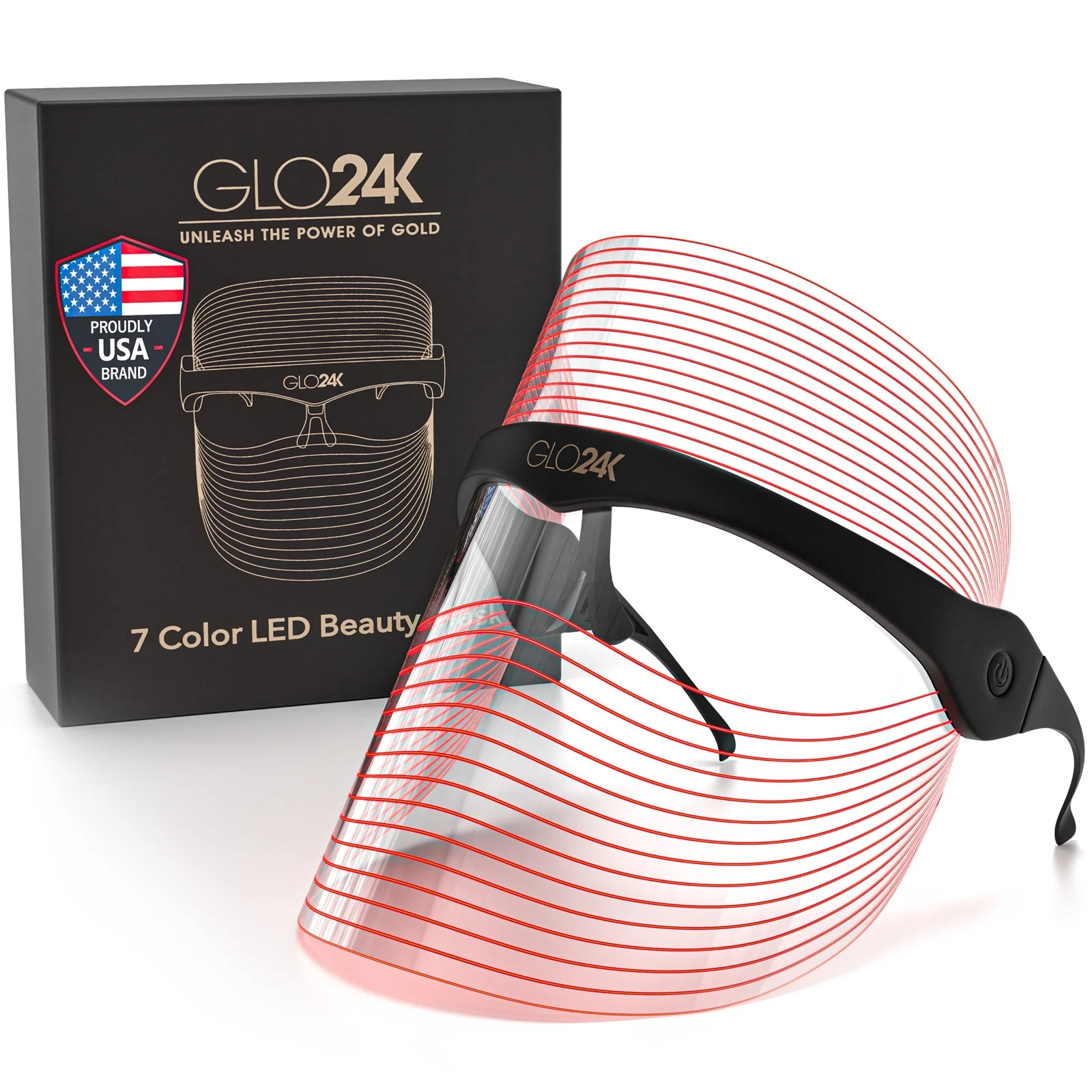GLO24K 7 Color LED Beauty Mask | Walmart (US)
