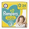 Pampers New Baby Size 0, 24 Newborn Nappies, <3kg, Carry Pack | Boots.com