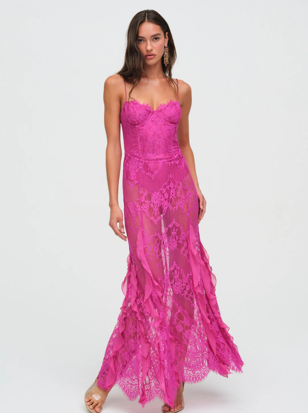 Shirley Lace Maxi Dress | For Love & Lemons