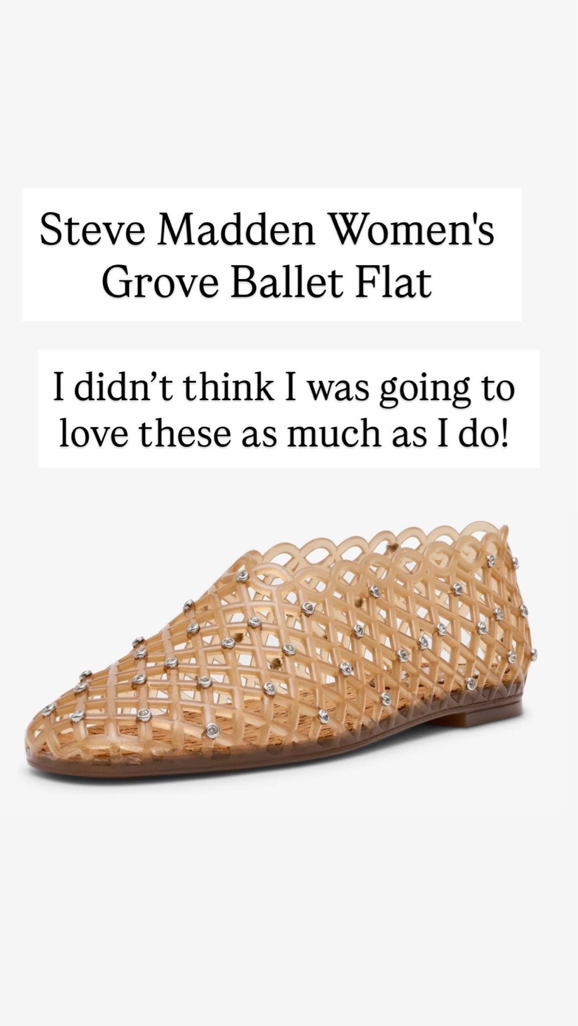 Jelly shoes are sparkling from Steve Madden

#LTKootd