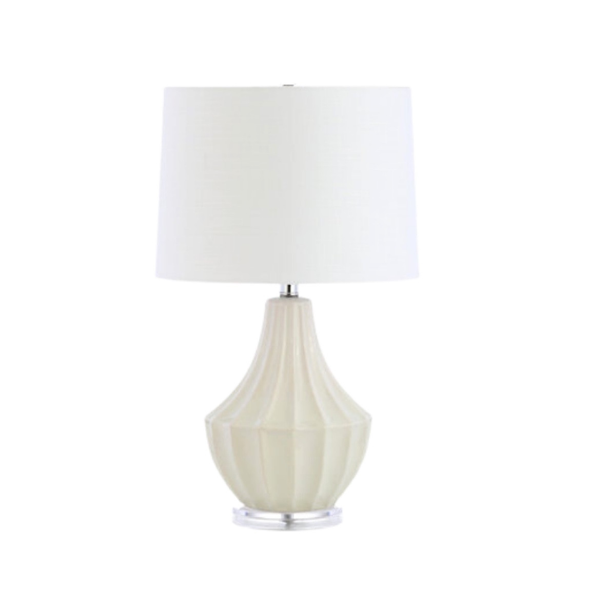 modern + coastal cream ceramic lamp!

#LTKhome