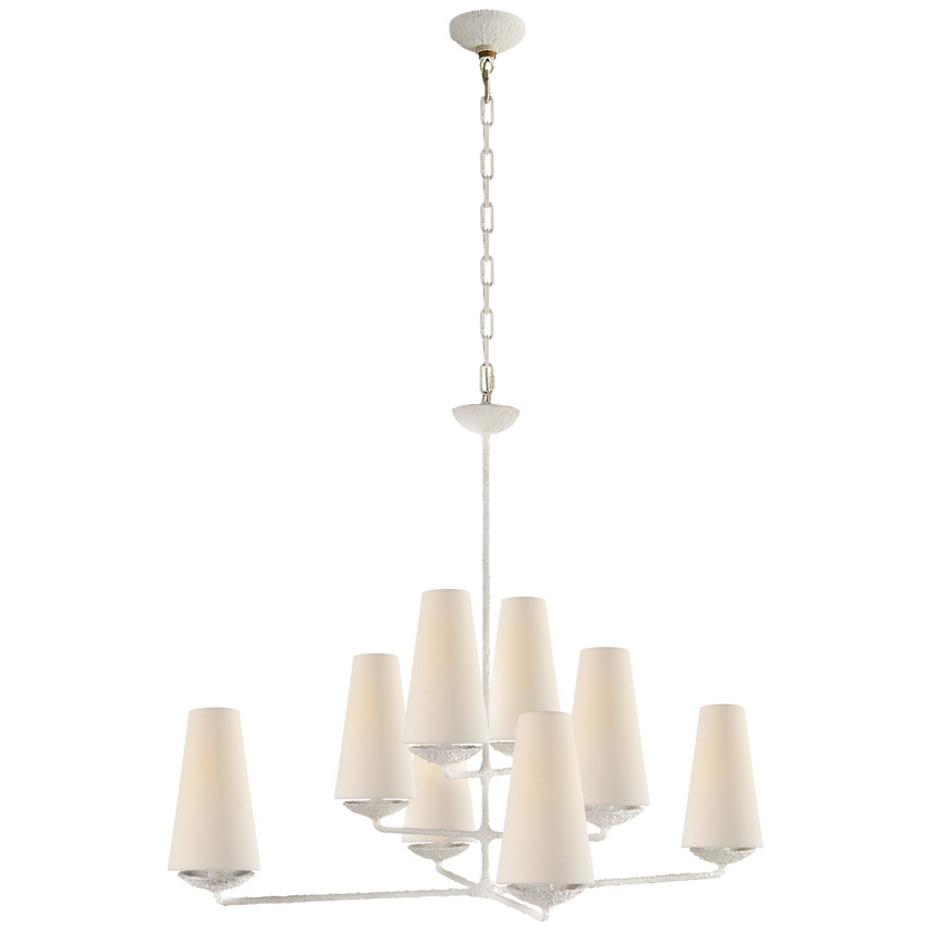 Fontaine Large Offset Chandelier | Visual Comfort