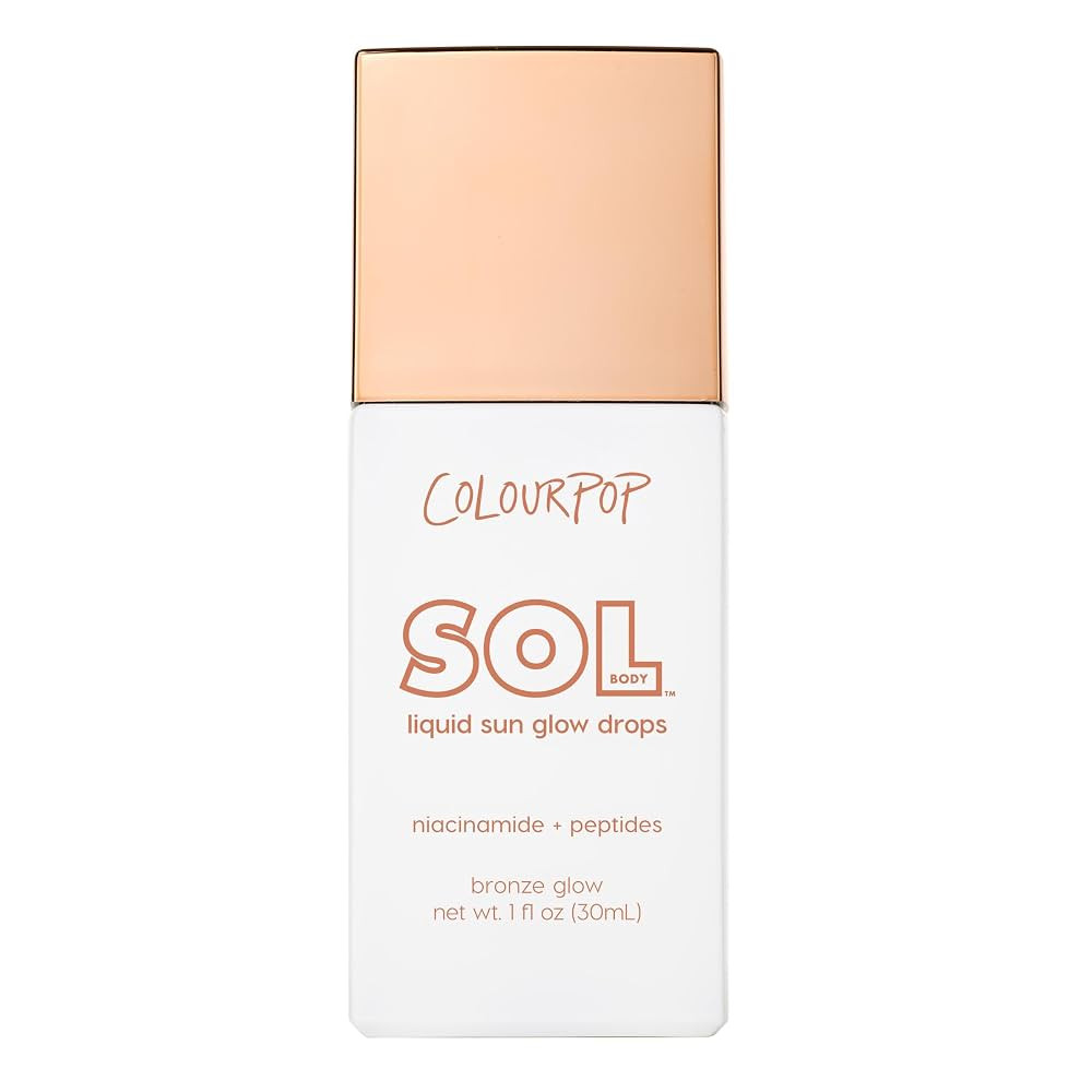 ColourPop Sol Liquid Sun Glow Drops - Buildable Face & Body Bronzer Drops - Glowy Summer Makeup E... | Amazon (US)