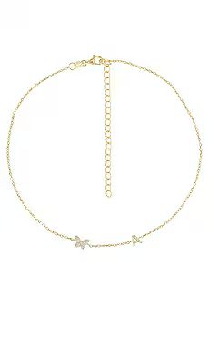 Pave Butterfly Initial Choker
                    
                    By Adina Eden | Revolve Clothing (Global)