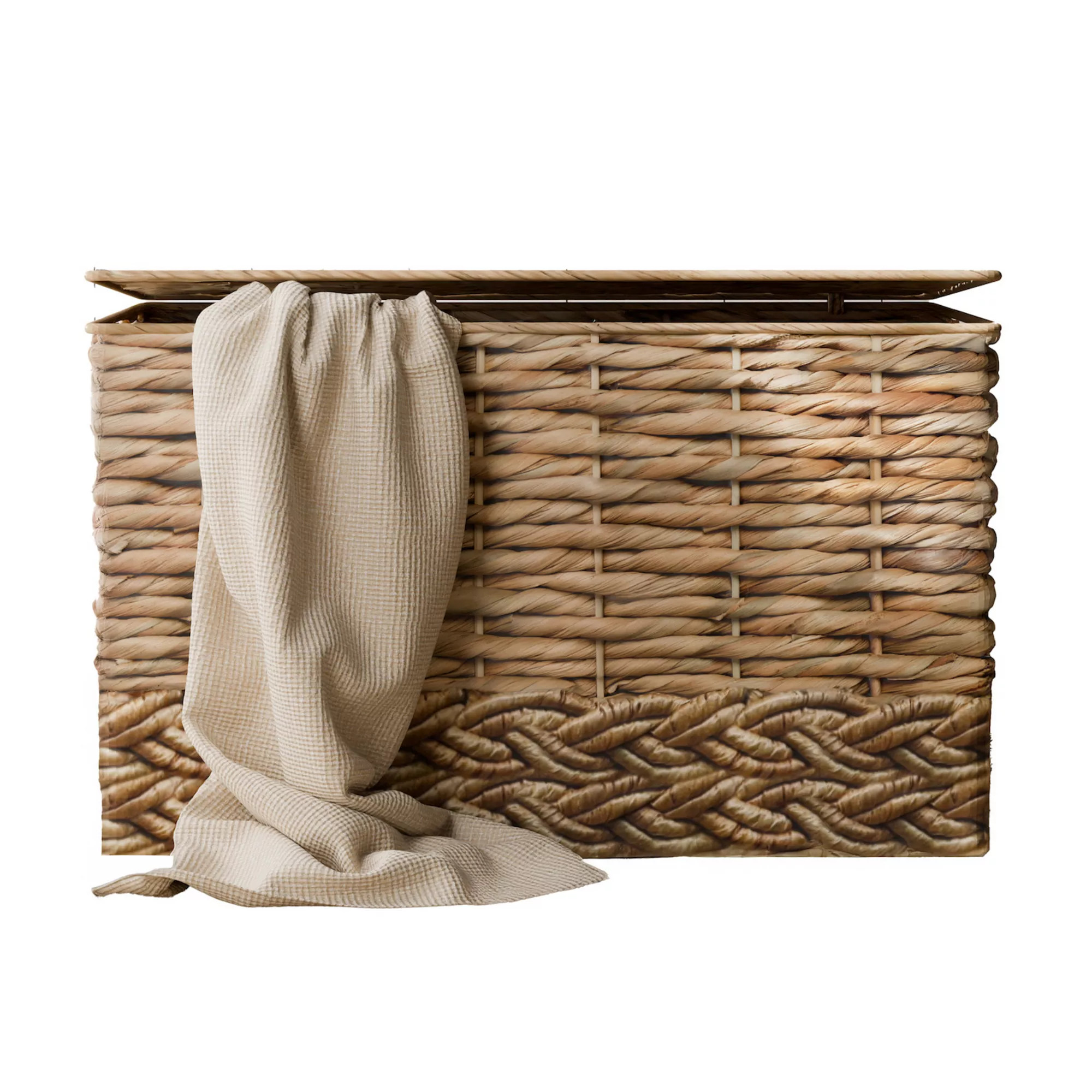 RGI Home Woven Decorative Storage Trunk with Lid | Kohl's