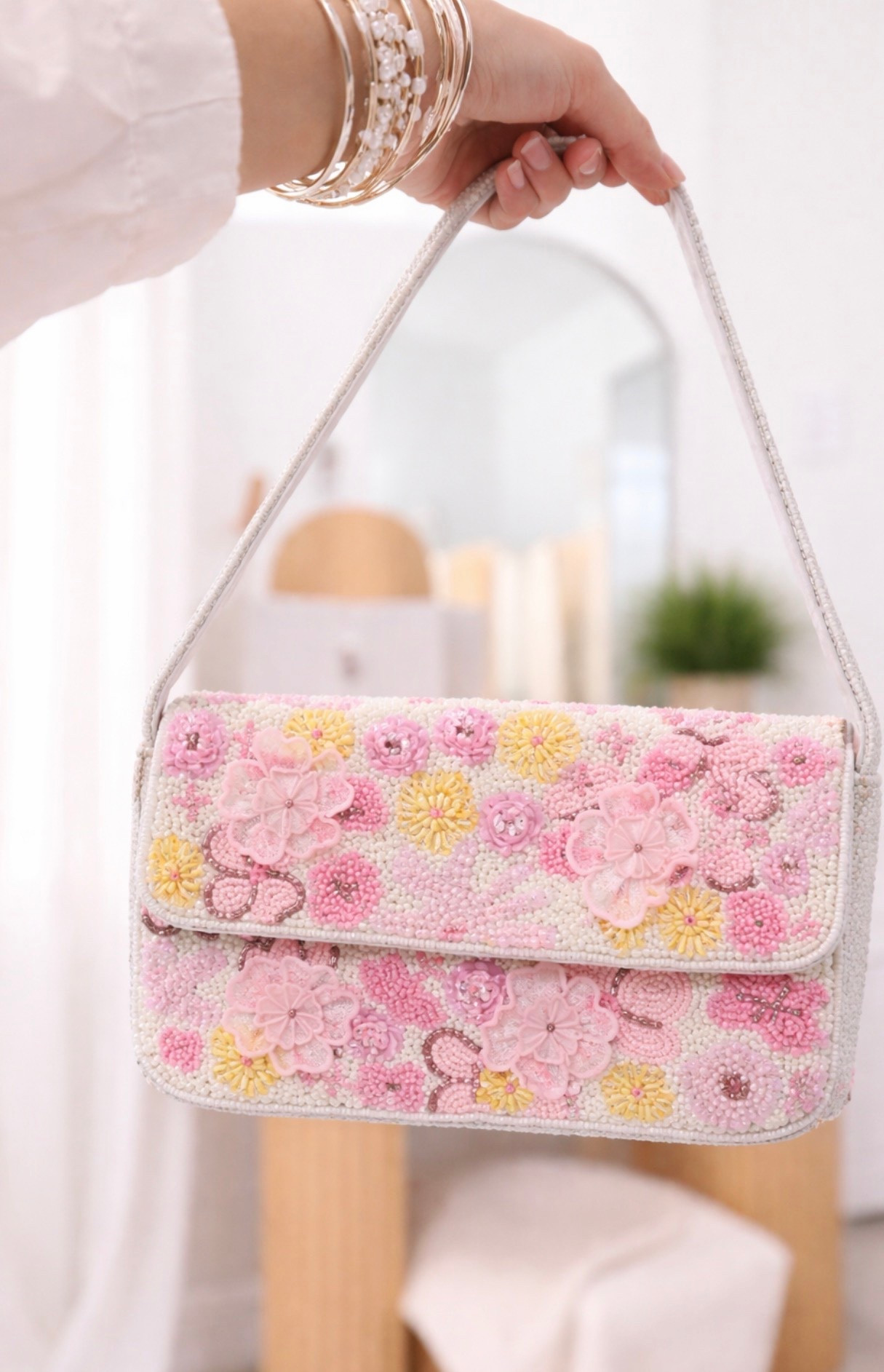 Obsessed with this beaded bag and it’s on sale for $40! 

#LTKootd #LTKdayinmylife #LTKgrwm