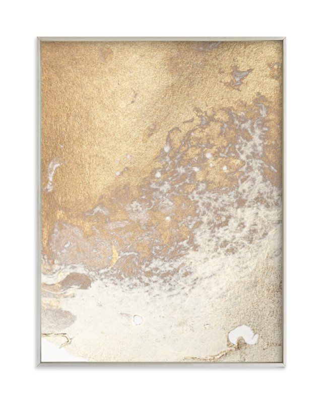 "Aurum Sand No. 3" - Painting Limited Edition Art Print by Julia Contacessi. | Minted