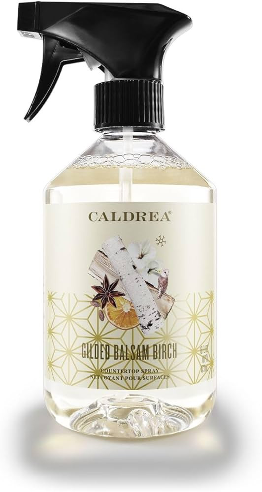 Caldrea Multi-surface CounterTop Spray Cleaner, Made With Vegetable Protein Extract, Gilded Balsa... | Amazon (US)