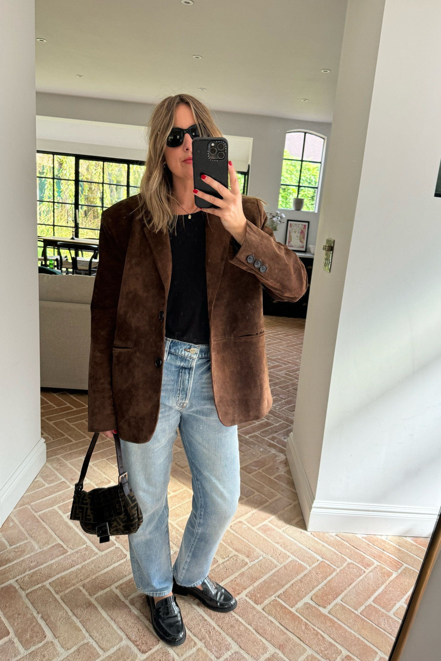 Suede Blazer + Jeans + Loafers | Casual Outfit | Vintage Fendi | Suede Trend | Autumn Outfit 

#LTKstyletip #LTKeurope #LTKuk