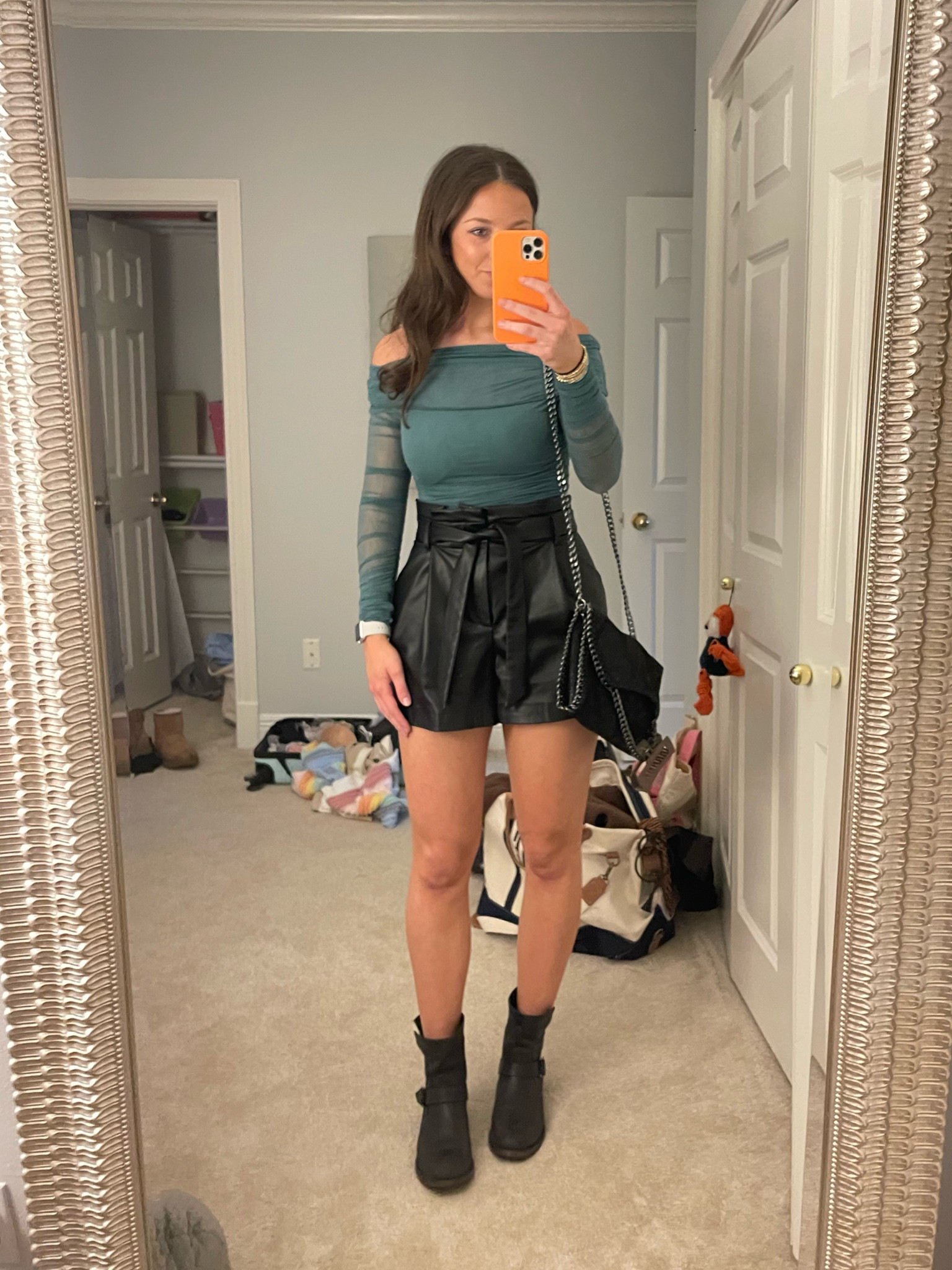 Mardi Gras fit! Top and shorts are both Zara. Boots are Frye and my favorite things ever! Purse is Amazon and I use it every weekend!

#LTKstyletip #LTKfindsunder50