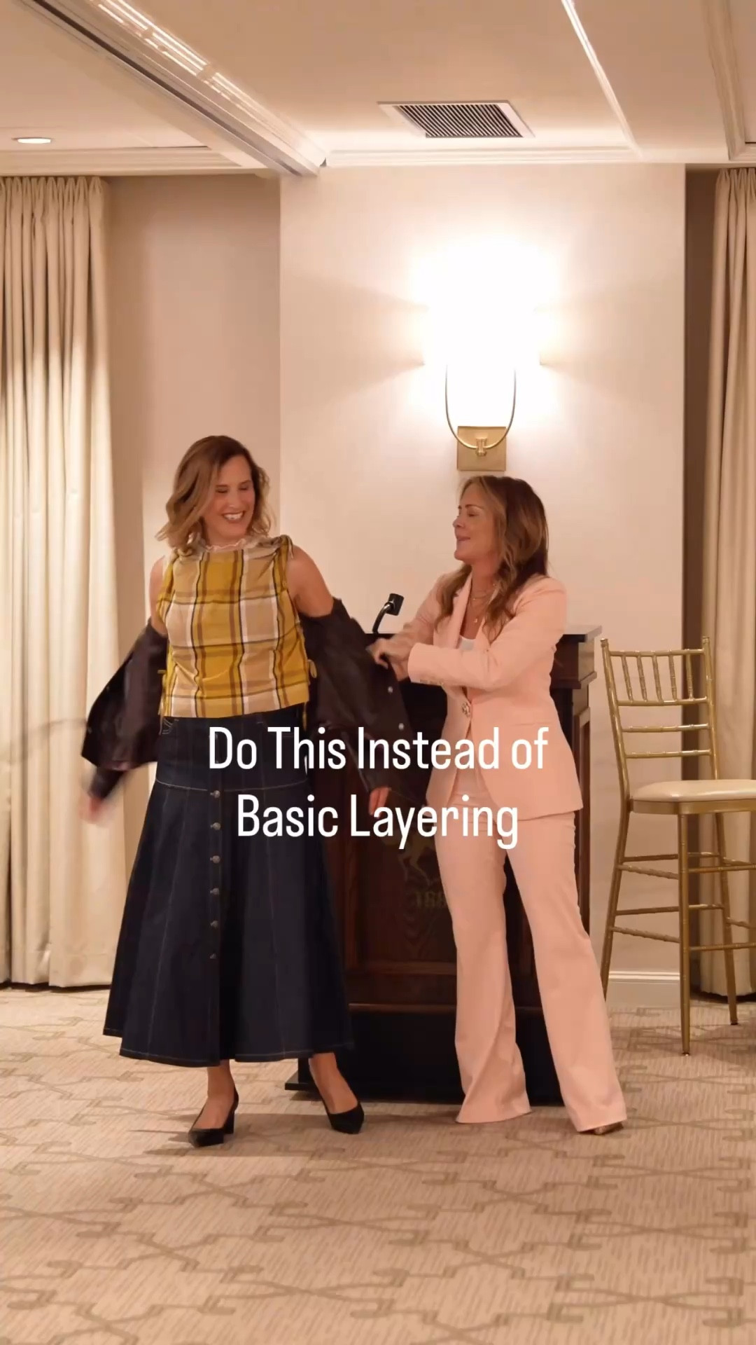 Do This instead of Basic Layering 💛

#LTKootd #LTKWorkwear #LTKSeasonal