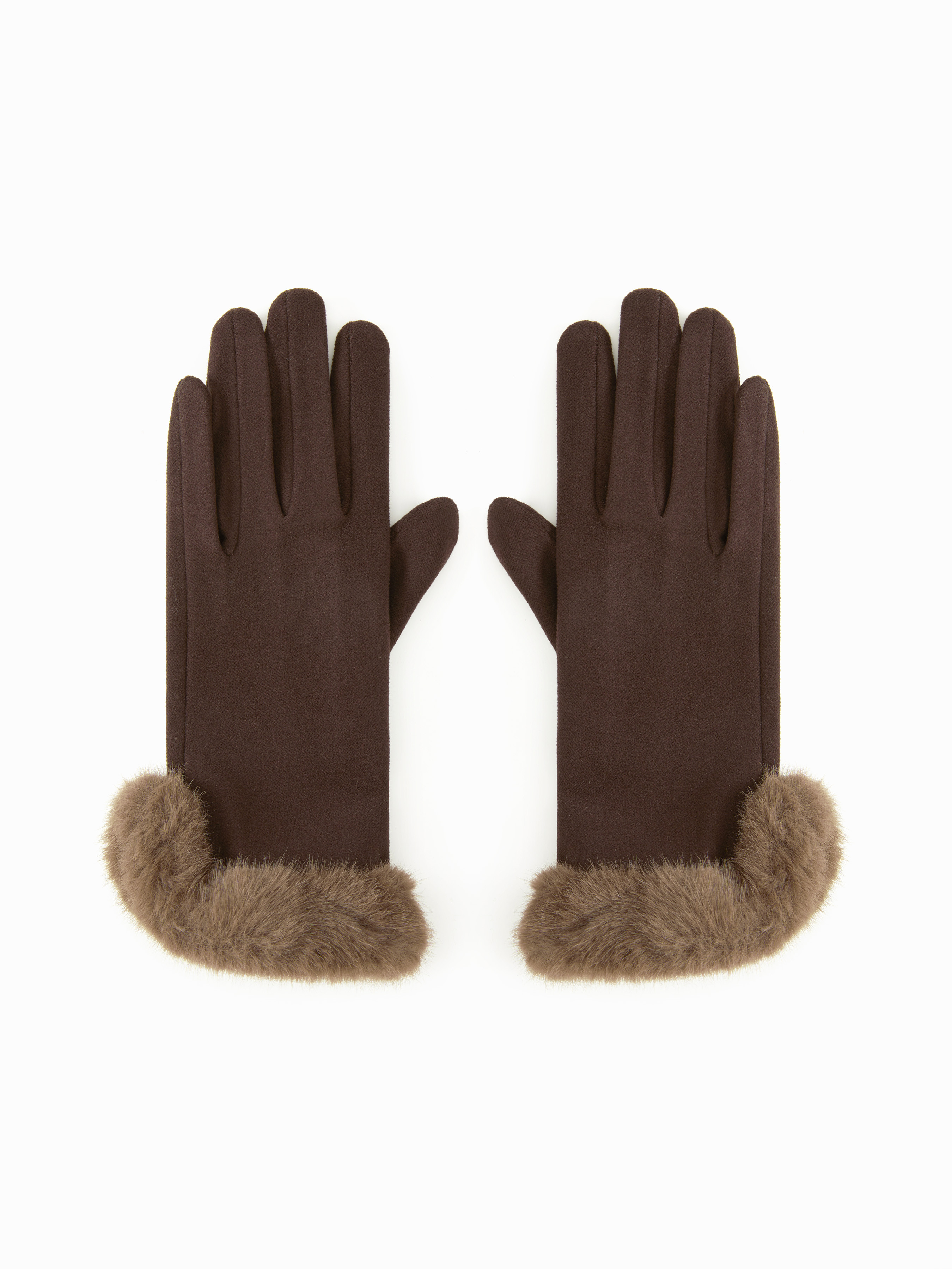 DRALON FUZZY GLOVES For Daily Casual | Cider