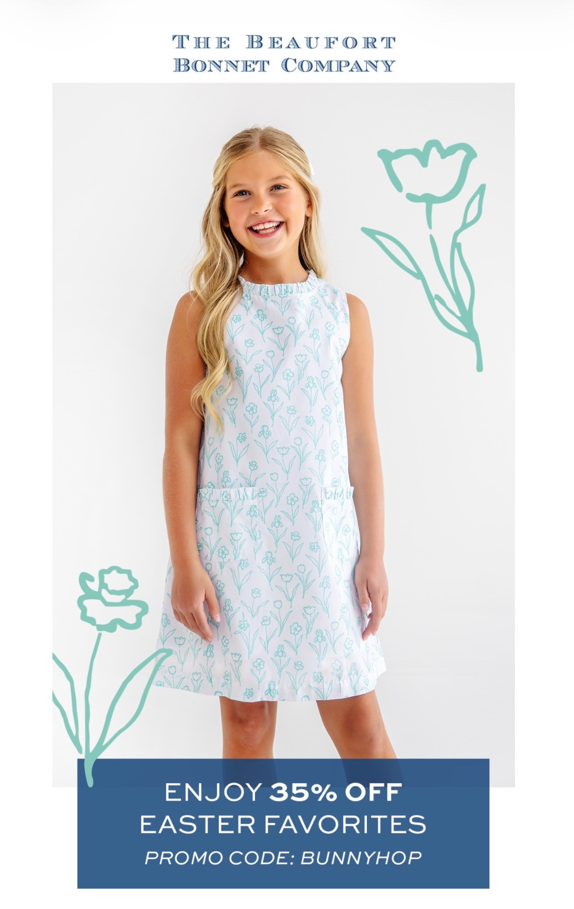 35% off Spring and Easter looks for the kiddos! Ends tonight - use code BUNNYHOP

#LTKKids #LTKSaleAlert #LTKBaby