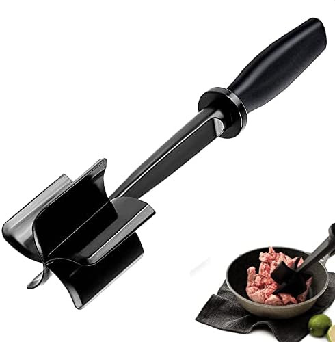 Meat Chopper for Ground Beef - Heat Resistant Ground Beef Smasher for Hamburger Meat - Nylon Hamb... | Amazon (US)