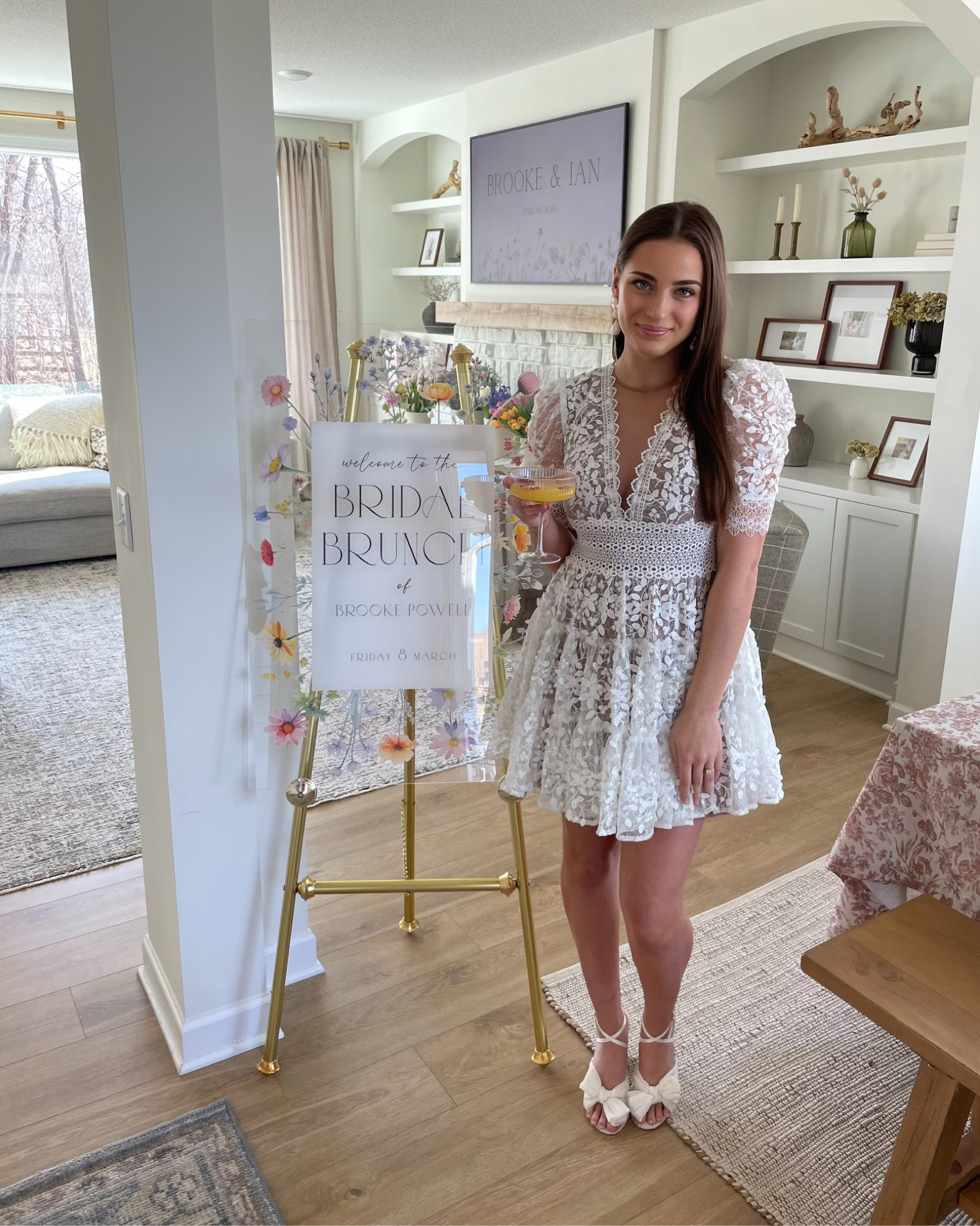 Bridal shower dress! Perfect for a shower, rehearsal dinner, or bachelorette! 💍

#LTKparties #LTKwedding