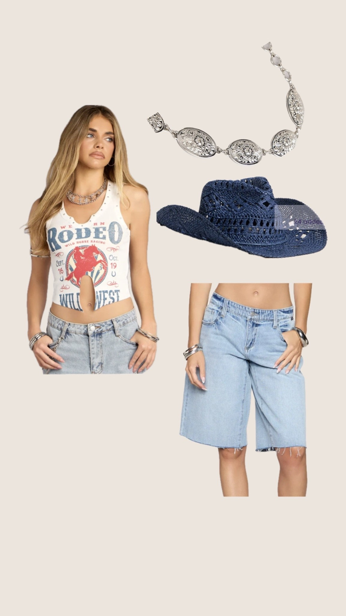 Country concert outfit inspiration & outfit idea 🤠

#LTKootd