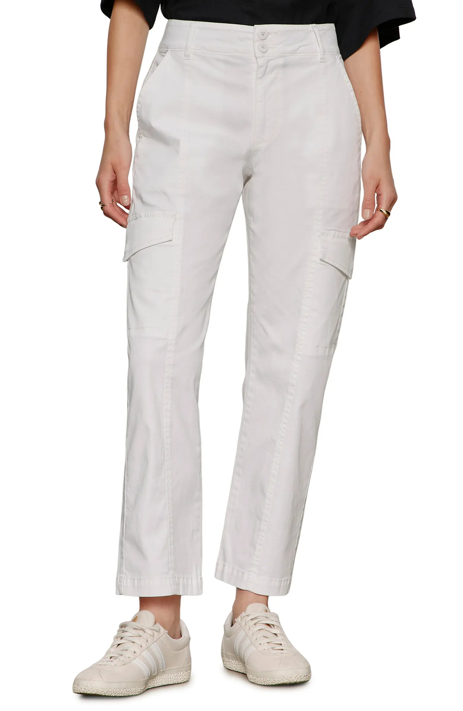 Rebel Ankle Straight Leg Cargo Pants | Nordstrom