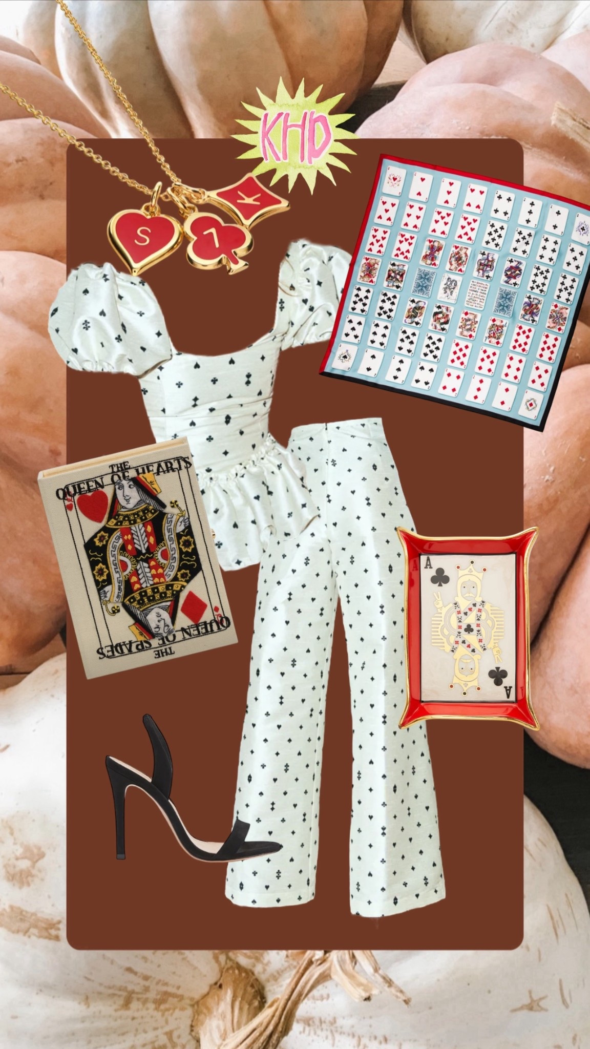 ♠️♥️♣️
#gamenight #funfinds #pairswellwith #styled #ootd #whattowear #ltkstyletip #mixing #highsandlows #beauty #ltkbeauty #ltkshoecrush #home #fallfeels #falldecor #queenofhearts #ltkparties

#LTKHalloween #LTKSeasonal #LTKHoliday