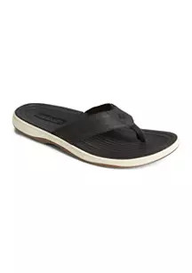 Havasu Thong Perforated Flip Flop Sandals | Belk