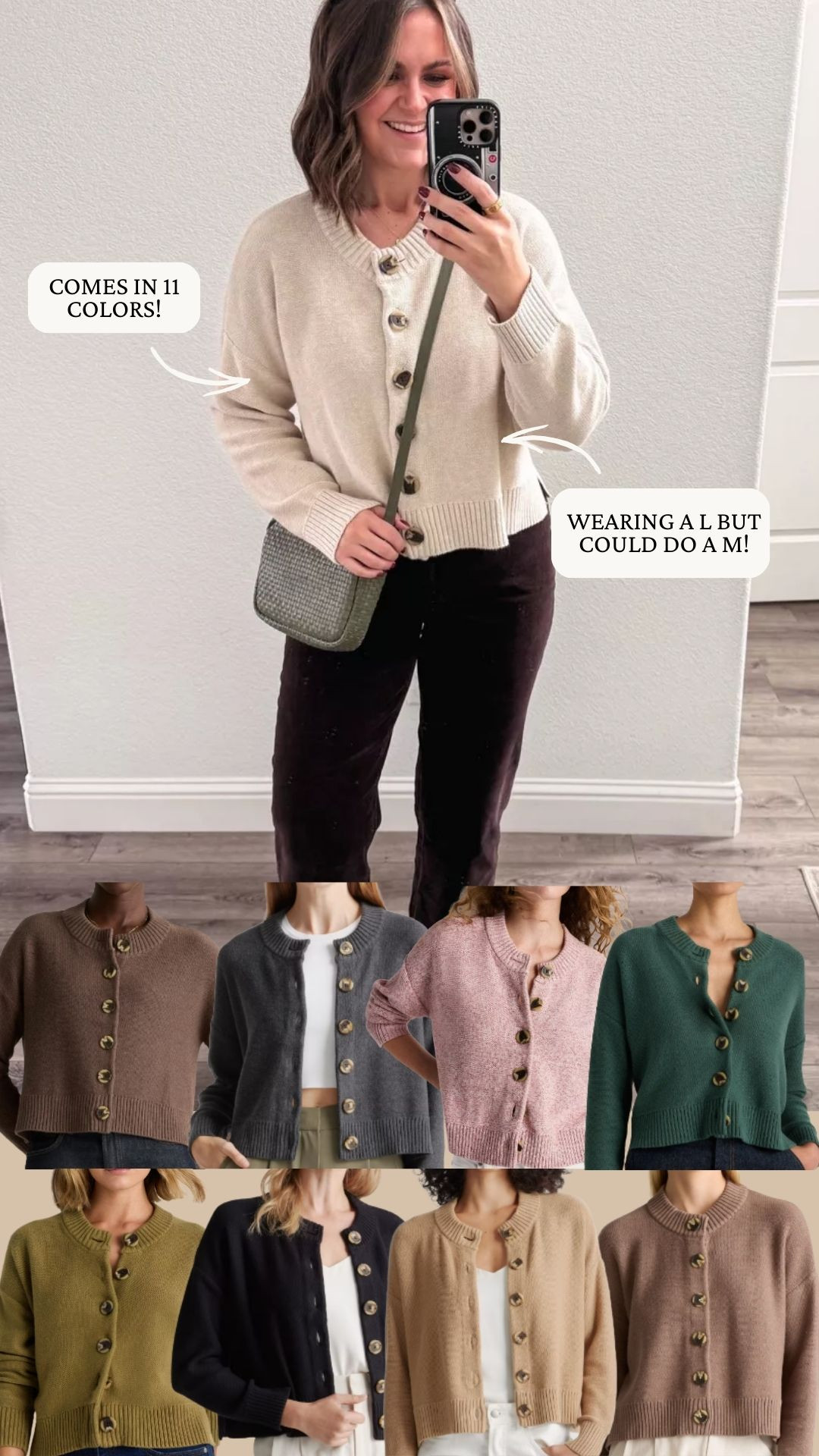 This sweater from Quince comes in 11 different colors!! I am wearing a large but I could do a medium. Order now and it will arrive by Christmas!!

new arrivals, gifts for her, seasonal, holiday, finds under 50, finds under 100, watchnow, winter fashion, winter outfit, courtney hamilton 

 #LTKHoliday #LTKSaleAlert #LTKFindsUnder100