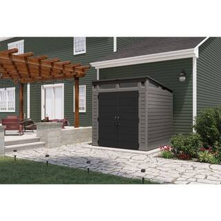 Suncast Modernist 7 ft. W x 7 ft. D Plastic Shed (52 sq. ft.) BMS7782 - The Home Depot | The Home Depot