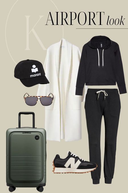 Airport outfit! I just ordered these vuori set because i heard so many great things about it! Can’t wait to try them! Travel outfit 

#LTKstyletip #LTKtravel #LTKshoecrush