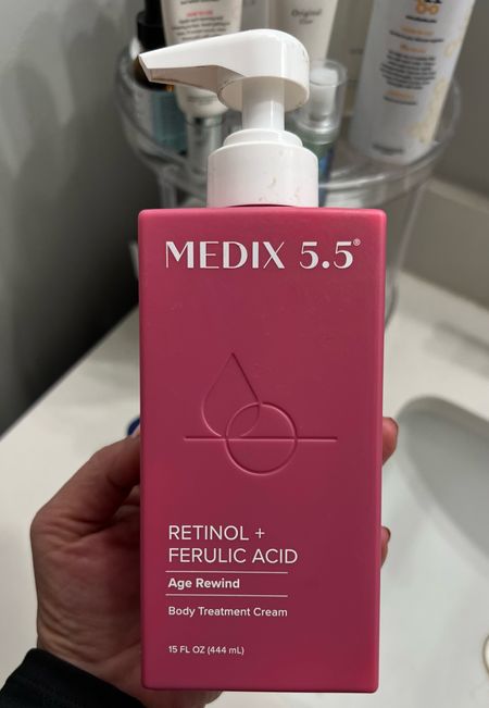 Fight the aging process with MEDIX 5.5 body lotion. Recommended by my dermatologist and me!! You will LOVE the way your skin feels and looks! 

Beauty, skincare, anti aging, lotion, retinol, amazon beauty, amazon best sellers, trending

#LTKsalealert #LTKbeauty #LTKunder50