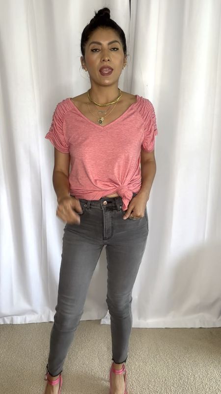 Ootd. Pink top & pink heels paired with my favorite Express skinny jeans.

OOTD, Casual look, Pink top, Pink heels, Grey skinny jeans, Family vacation, Mother’s Day gift, Perfect gift, Gift for her, Spring outfit, Casual OOTD, Family travel, Mother’s Day present, Gift idea, Spring fashion, Fashion inspiration, Stylish outfit, OOTD inspiration, Casual fashion, Spring style, Family vacation fashion, Mother’s Day travel, Gift guide, Travel outfit, Stylish look, Fashionable gift, Spring attire, OOTD for spring, Family adventure, Mother’s Day gift guide.

#LTKsalealert #LTKstyletip #LTKVideo