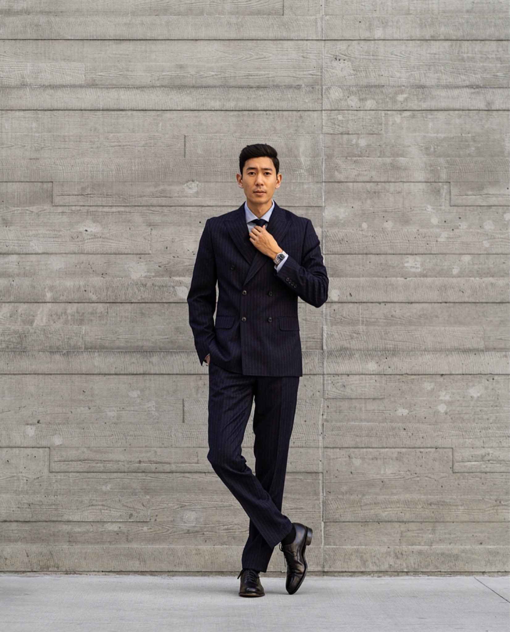 Custom Suiting in sharkskin slate blue from Indochino

#LTKstyletip #LTKHoliday #LTKSeasonal