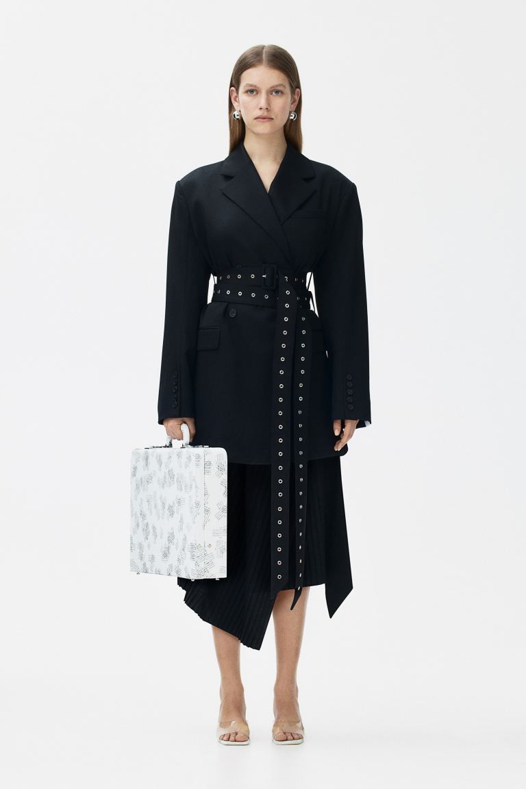 Belted Wool Jacket | H&M (US + CA)