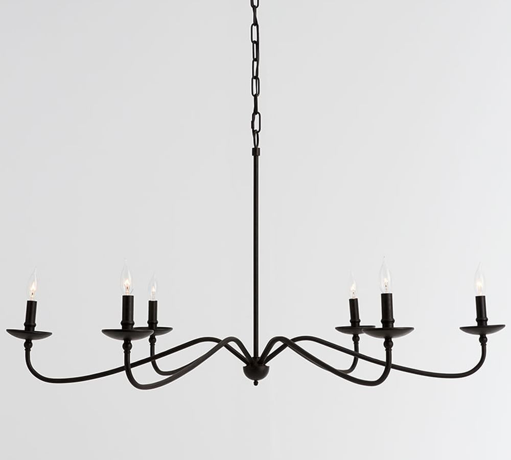 Lucca Indoor/Outdoor Chandelier | Pottery Barn (US)