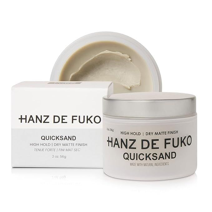 Hanz de Fuko Quicksand – Premium Men’s Hair Styling Wax + Dry Shampoo Combo for All Hair Type... | Amazon (US)