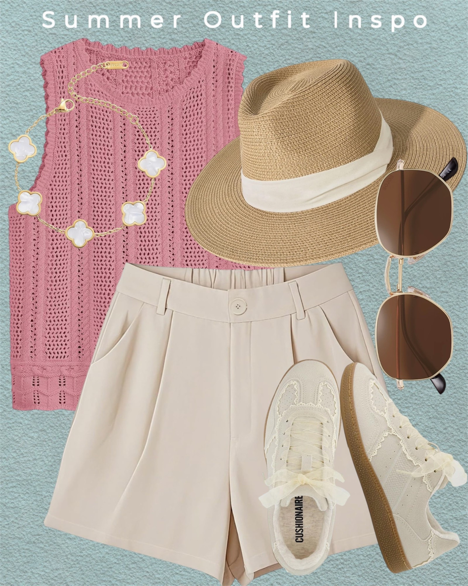 A cute and casual summer outfit for every day. 




Amazon outfit, summer fashion, summer finds, beach hat, straw hat, 
Vacation outfit, casual outfit 

#LTKItBag #LTKShoeCrush #LTKSeasonal #LTKFindsUnder50