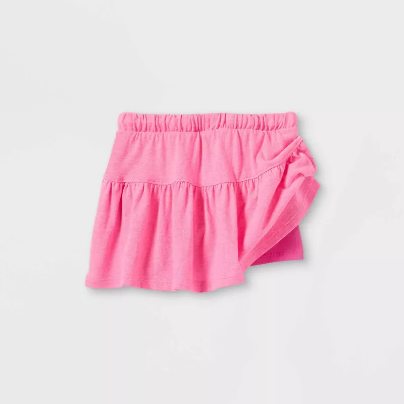 Toddler Girls' Knit Tiered Pull-On Skorts - Cat & Jack™ | Target