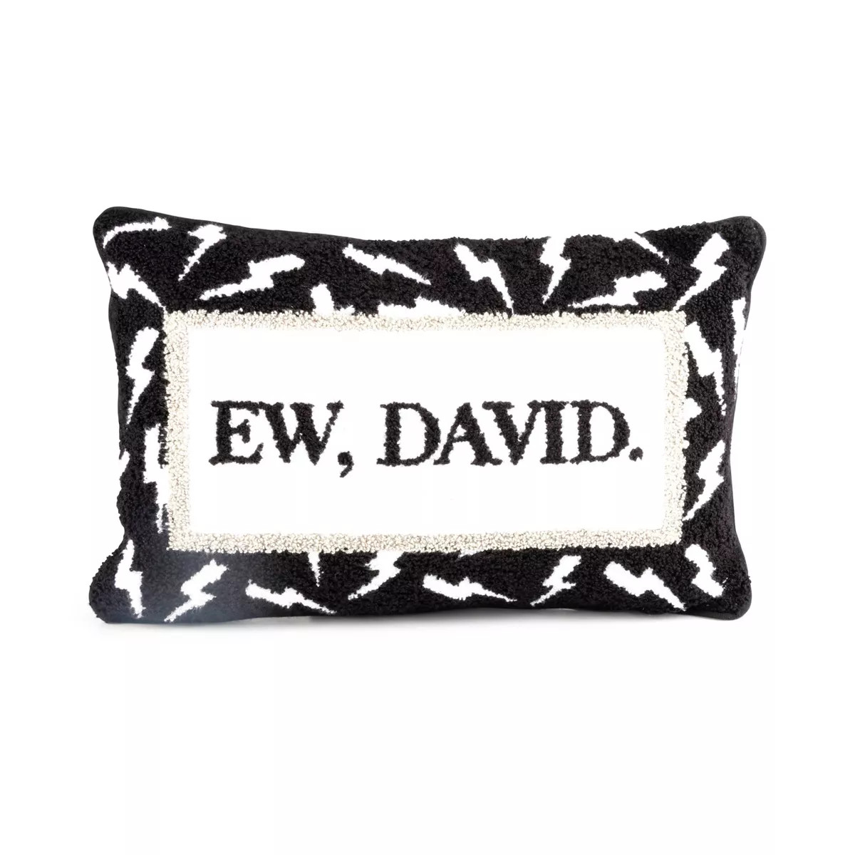 Schitt's Creek 'Ew, David.' Throw Pillow Black | Target