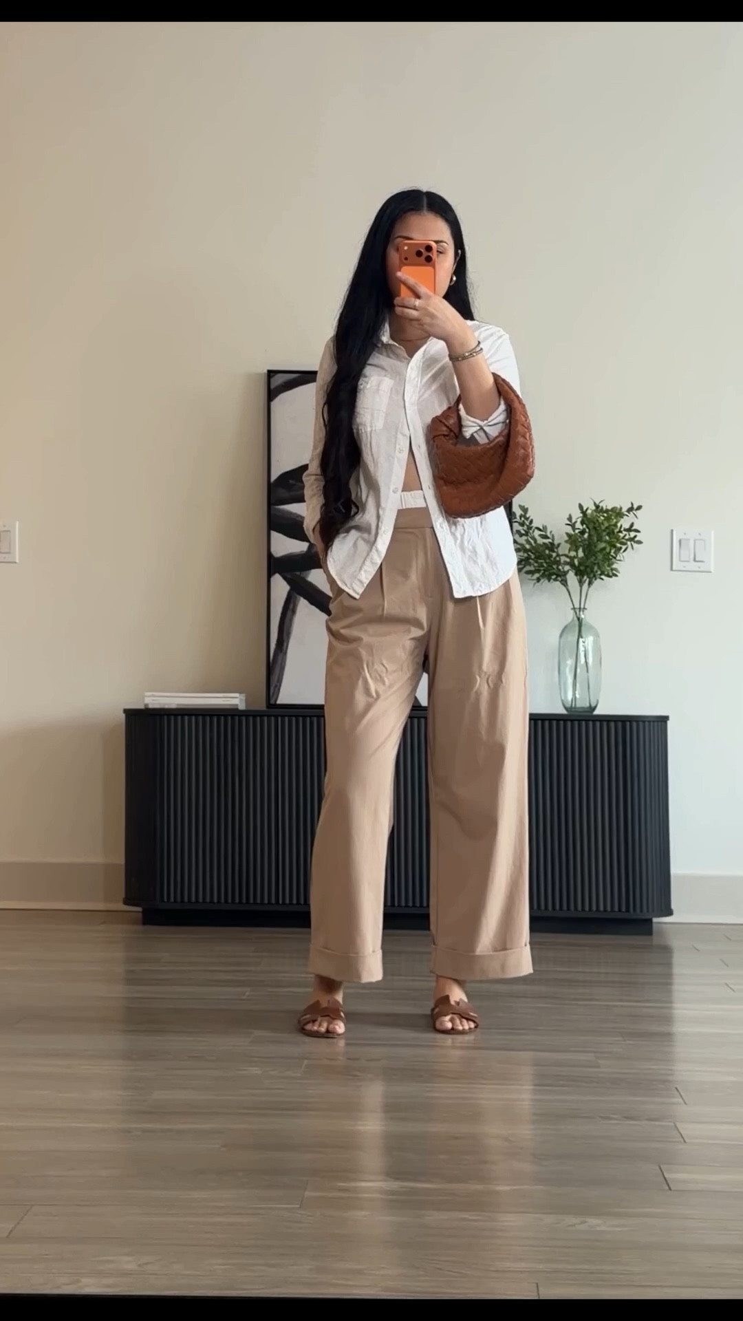 Linen has been speaking to me 🤍 casual outfit of the day featuring a linen top and casual loose fitting trousers. I’m wearing H&M  top size XS but I do have one from gap tagged below that I own in a tan color in size medium. So I def recommend that one as well. Check out the Amazon bags I tagged, so cute!! 

#LTKootd #LTKmomlife