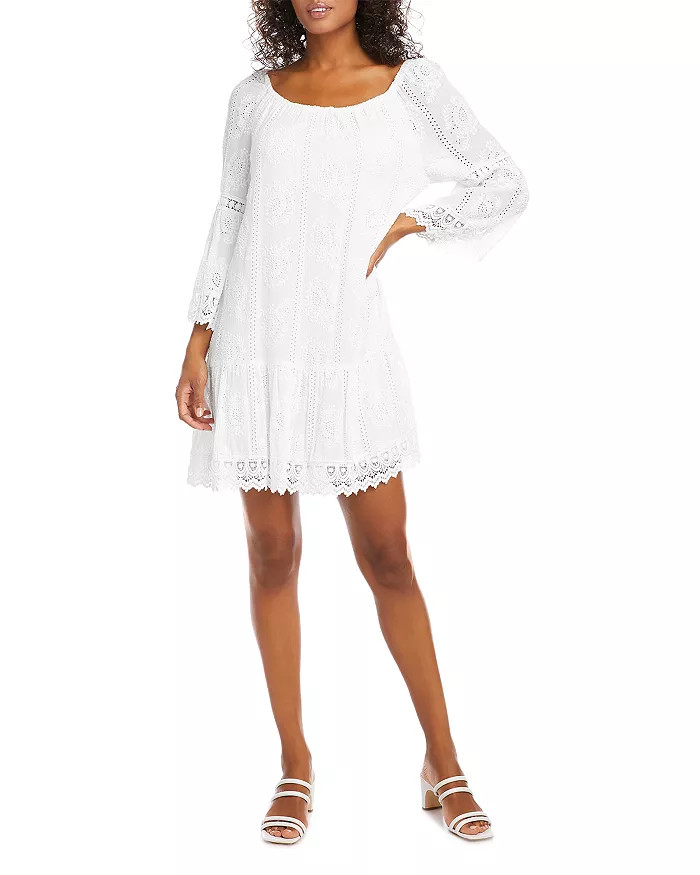 Mixed Lace Dress | Bloomingdale's (US)
