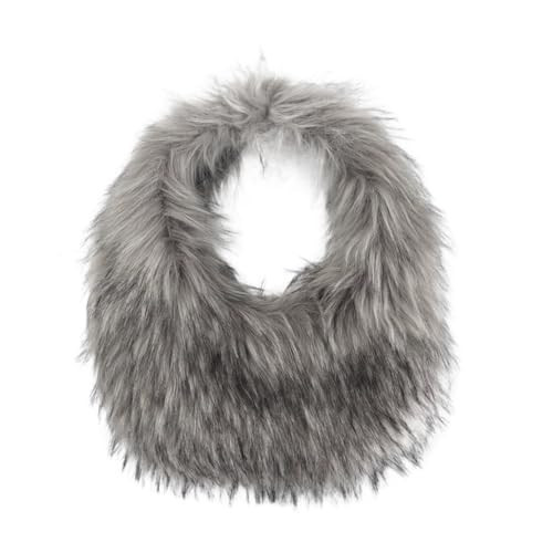 Faux Fur Hobo Bag for Women Large Shoulder Bag Cute Fluffy Tote Bag Plush Handbag Y2K Furry Purse (Gray) | Amazon (US)
