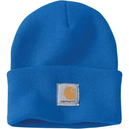 Carhartt A18 Men's Knit Cuffed Beanie, Blue Glow | Walmart (US)