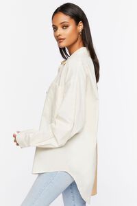 Colorblock Poplin High-Low Shirt | Forever 21 | Forever 21 (US)