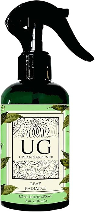 Urban Gardener Leaf Radiance, All Natural Plant Leaf Shine, 8-Ounce Spray | Amazon (US)