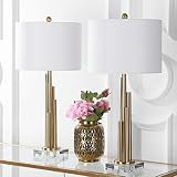 Safavieh TBL4060A-SET2 Lighting Collection Hopper Brass Gold Table Lamp | Amazon (US)