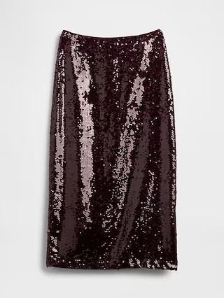 Sequin Maxi Skirt | Gap (US)