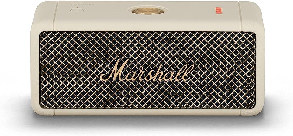 Marshall Emberton Bluetooth Portable Speaker - Cream | Amazon (US)