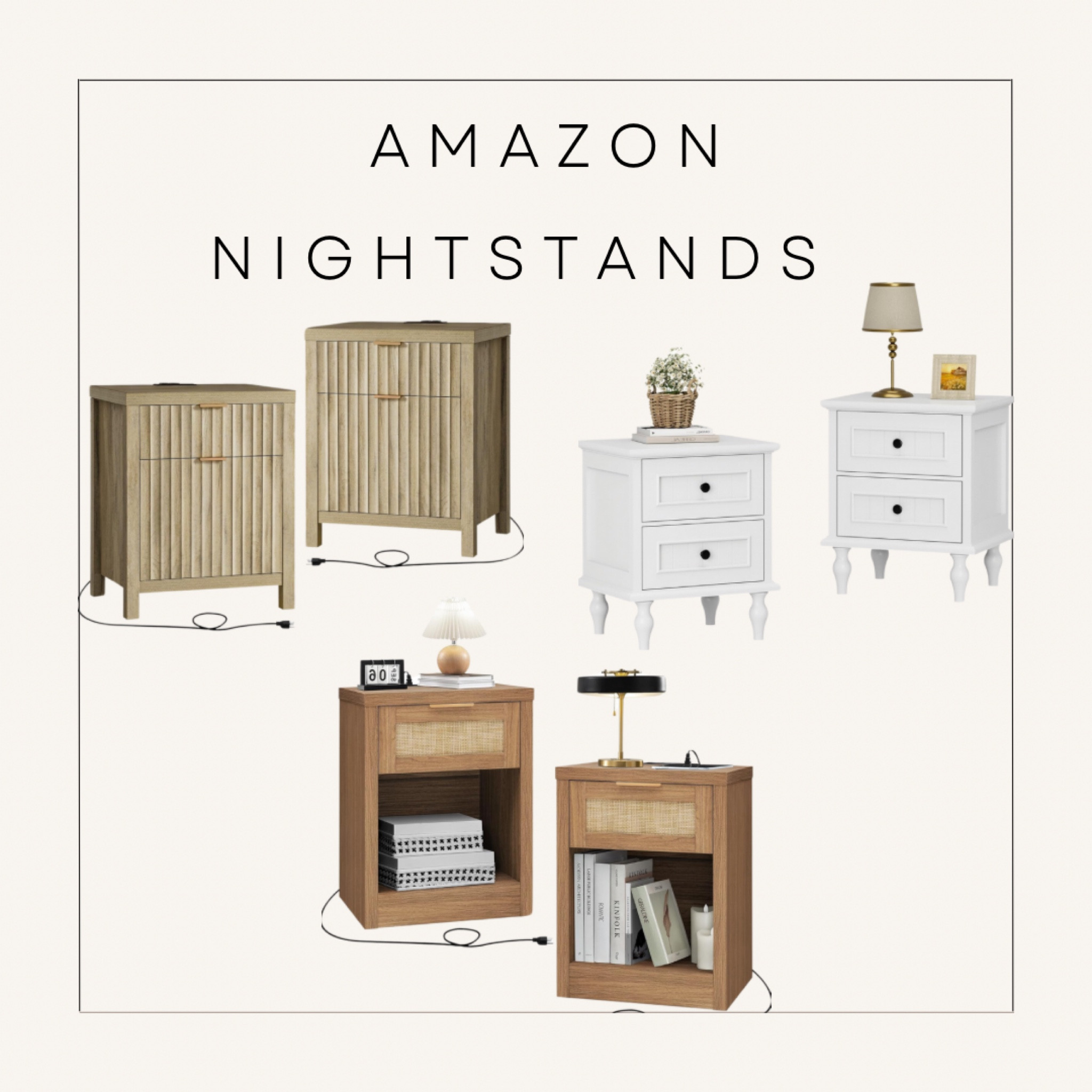 Cute, Amazon nightstands!!

#LTKU #LTKHome #LTKFamily
