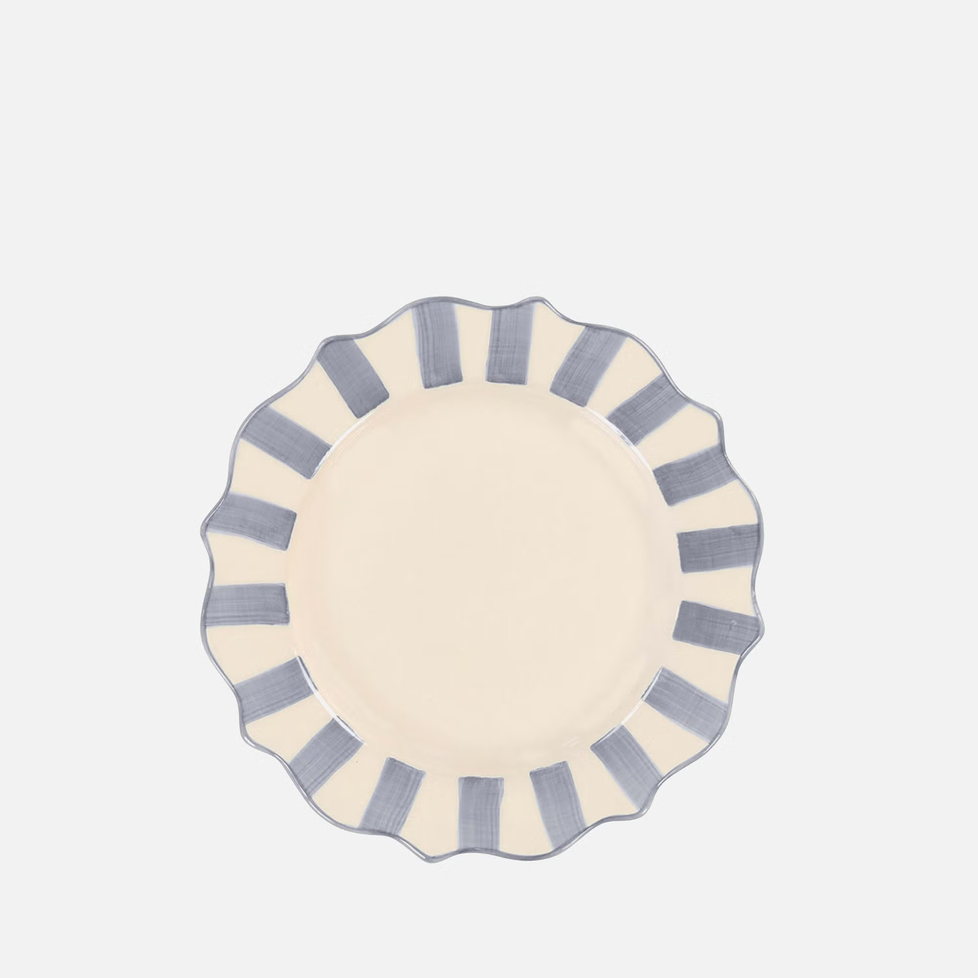Anna + Nina Lilac Scalloped Breakfast Plate | Coggles | Coggles (Global)