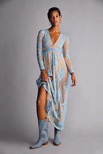 For Love & Lemons Temecula Maxi Dress | Free People (Global - UK&FR Excluded)